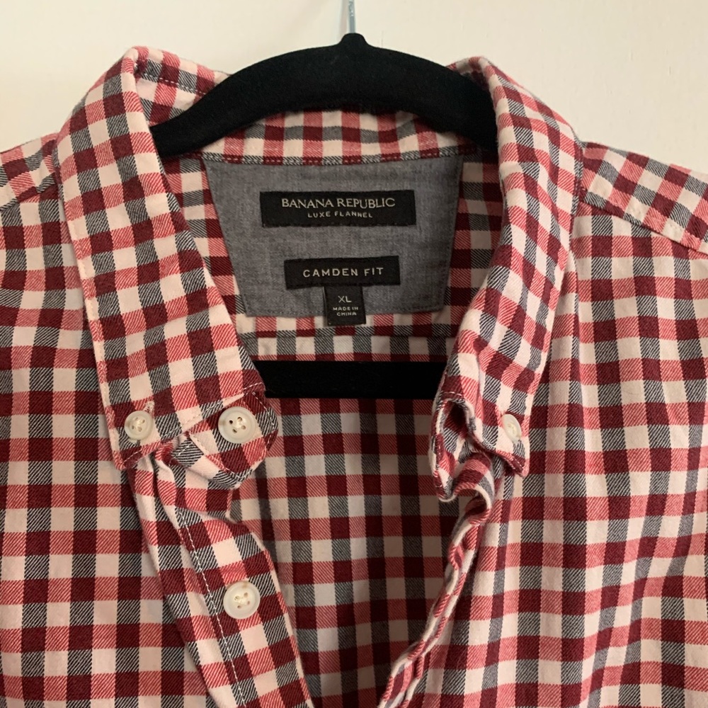 Luxe Flannel gently used shirt
